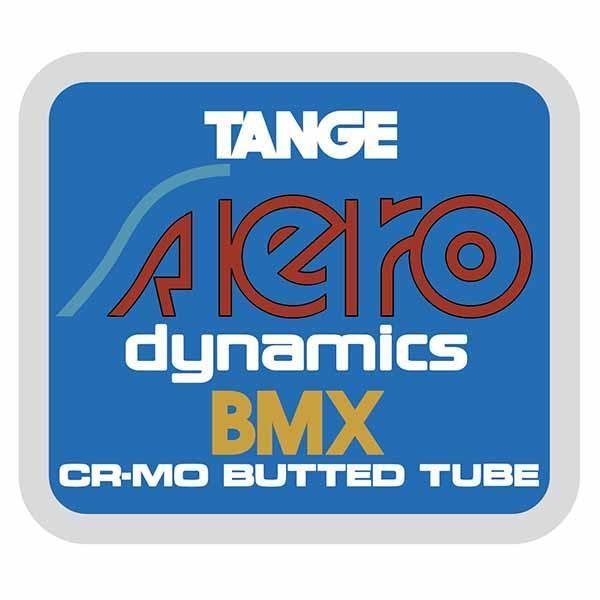 Tange - AERO BMX seat tube decal - old school bmx - Bmx Products AU