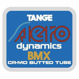 Tange - AERO BMX seat tube decal - old school bmx - Bmx Products AU