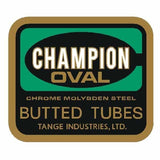 Tange - Oval tubes seat tube decal - old school bmx - Bmx Products AU