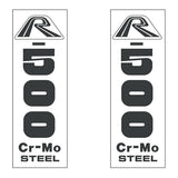 Tange rampar R500 fork decal set - old school bmx - Bmx Products AU