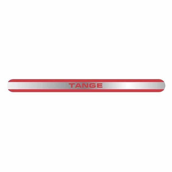 Tange - RED BANDS - seat clamp decal - old school bmx - Bmx Products AU