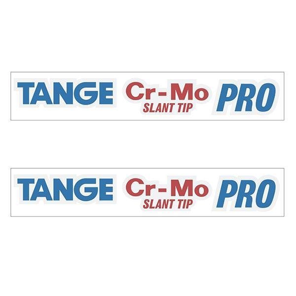 Tange Slant Tip Pro fork decal set - old school bmx - Bmx Products AU