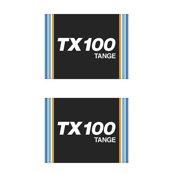 Tange TX100 fork decal set - old school bmx - Bmx Products AU