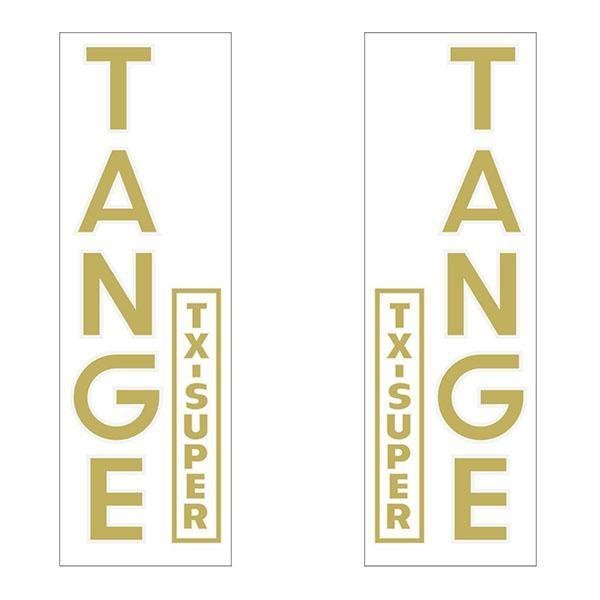 Tange TXSUPER fork decal set - old school bmx - Bmx Products AU
