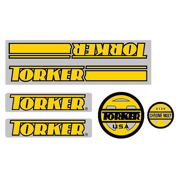 Torker - Pro decal set - Old School bmx - Bmx Products AU