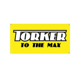 Torker - "To the max" Yellow Banner - old school bmx - Bmx Products AU