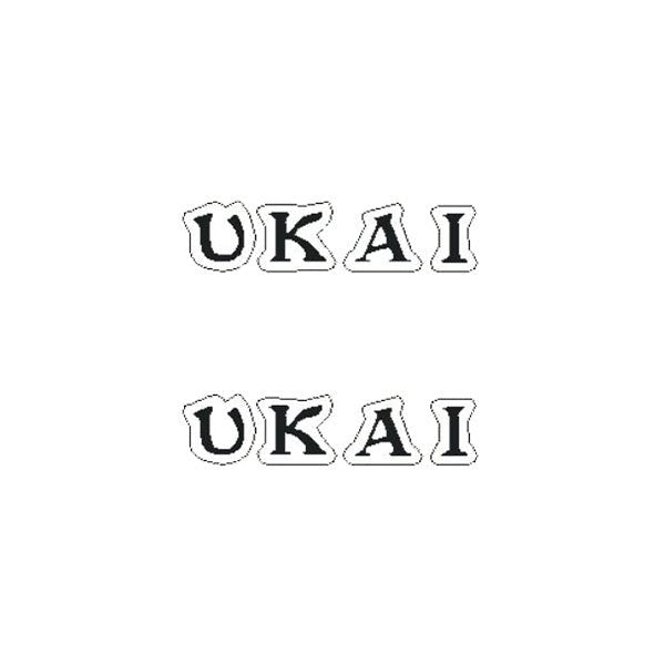 UKAI - MINI rim decals - Old school bmx - Bmx Products AU