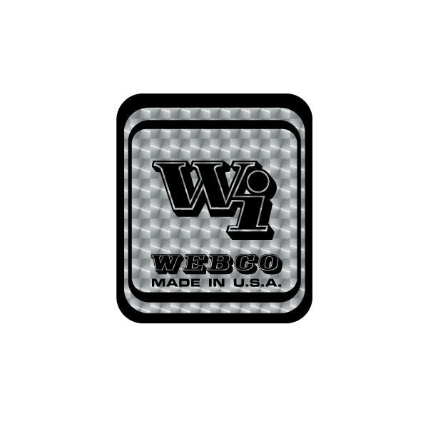 Webco - "Made in USA" Prism Headtube decal - old school bmx - Bmx Products AU