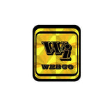 Webco - WI WEBCO Yellow Prism Seat tube decal - old school bmx - Bmx Products AU