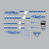 Torker - 1986 Torker 2 - 280 AIR Freestyle Blue decal set