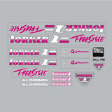 Torker - 1986 Torker 2 - 360 AIR Freestyle Magenta decal set
