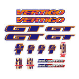 GT - 1994 Vertigo decal set - for Blue frame