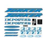 Torker - Imposter decal set - BLUE