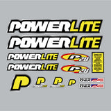 Powerlite - 1997 P28 Chrome decal set