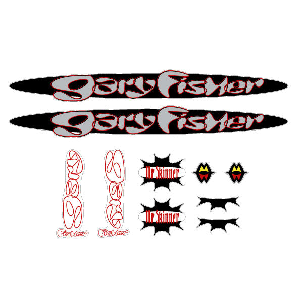 Gary Fisher - Mr Skinner decal set