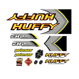 Huffy - 1999 Primus decal set for red frame