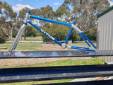 NOS - VITUS 80's BMX frame and forks in BLUE - old school bmx
