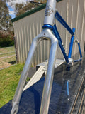 NOS - VITUS 80's BMX frame and forks in BLUE - old school bmx