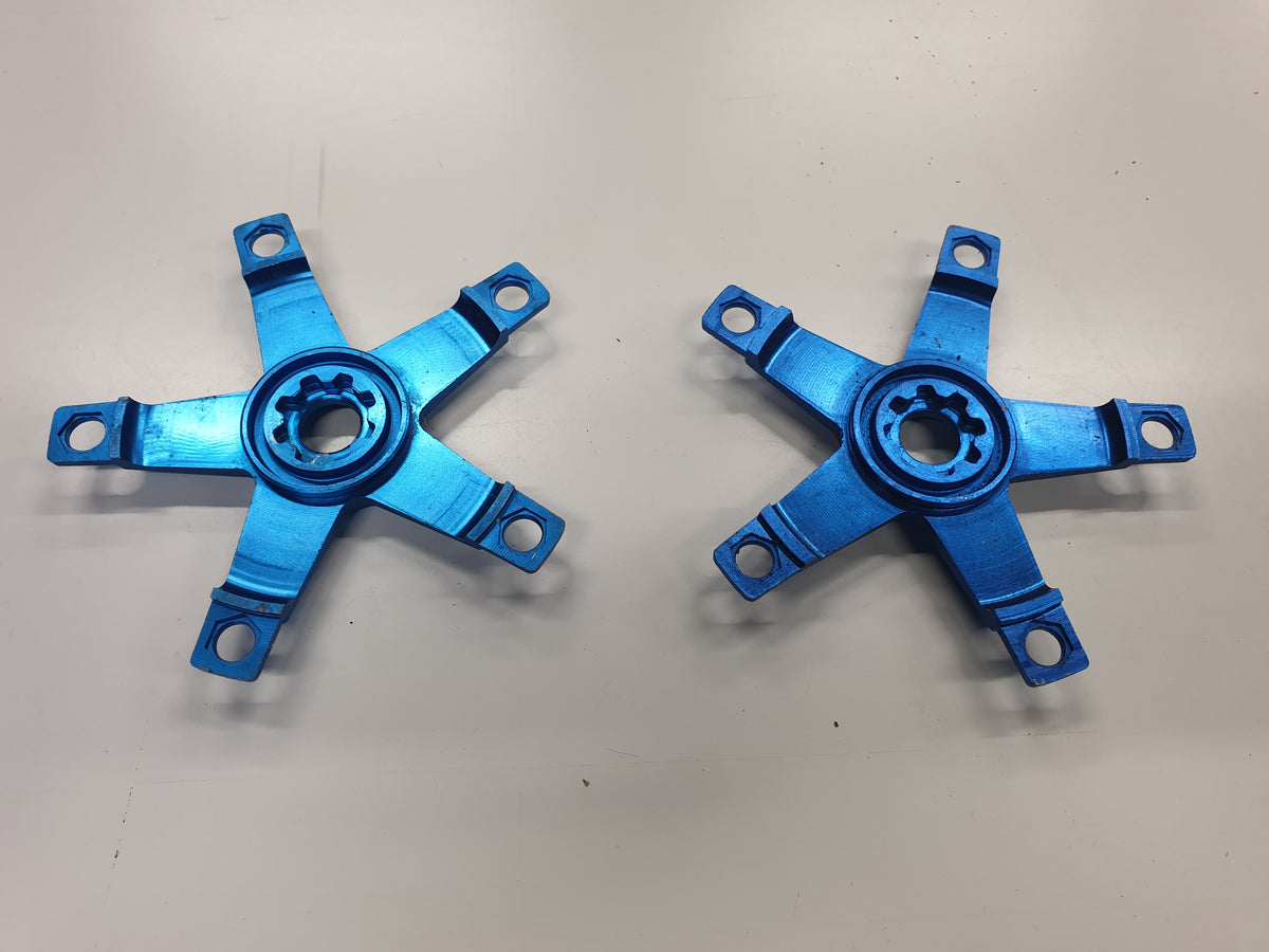 NOS - Shimano - DX blue spider 130mm BCD - old school bmx