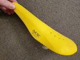 NOS Viscount MX BMX seat - YELLOW