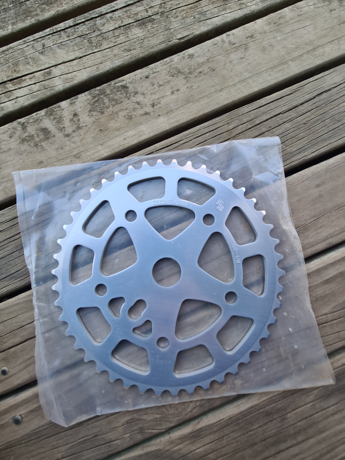 NOS - SR - 46T Chainwheel in Silver