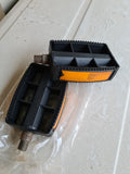 NOS - MONGOOSE Poly ratrap BLACK pedals in 1/2"