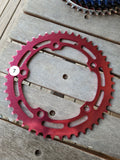 SUNTOUR - 43T Chainwheel in Red - USED (#2)