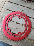 TUFNECK - 45T Chainwheel in Red - USED (#5)