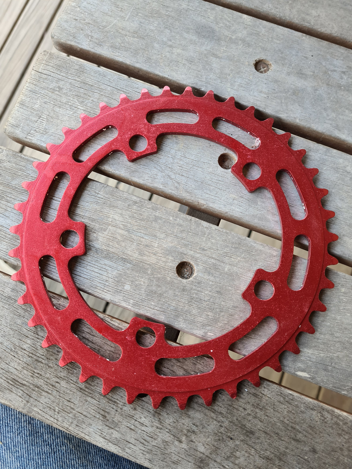 42T Chainwheel in Red - USED (#3)
