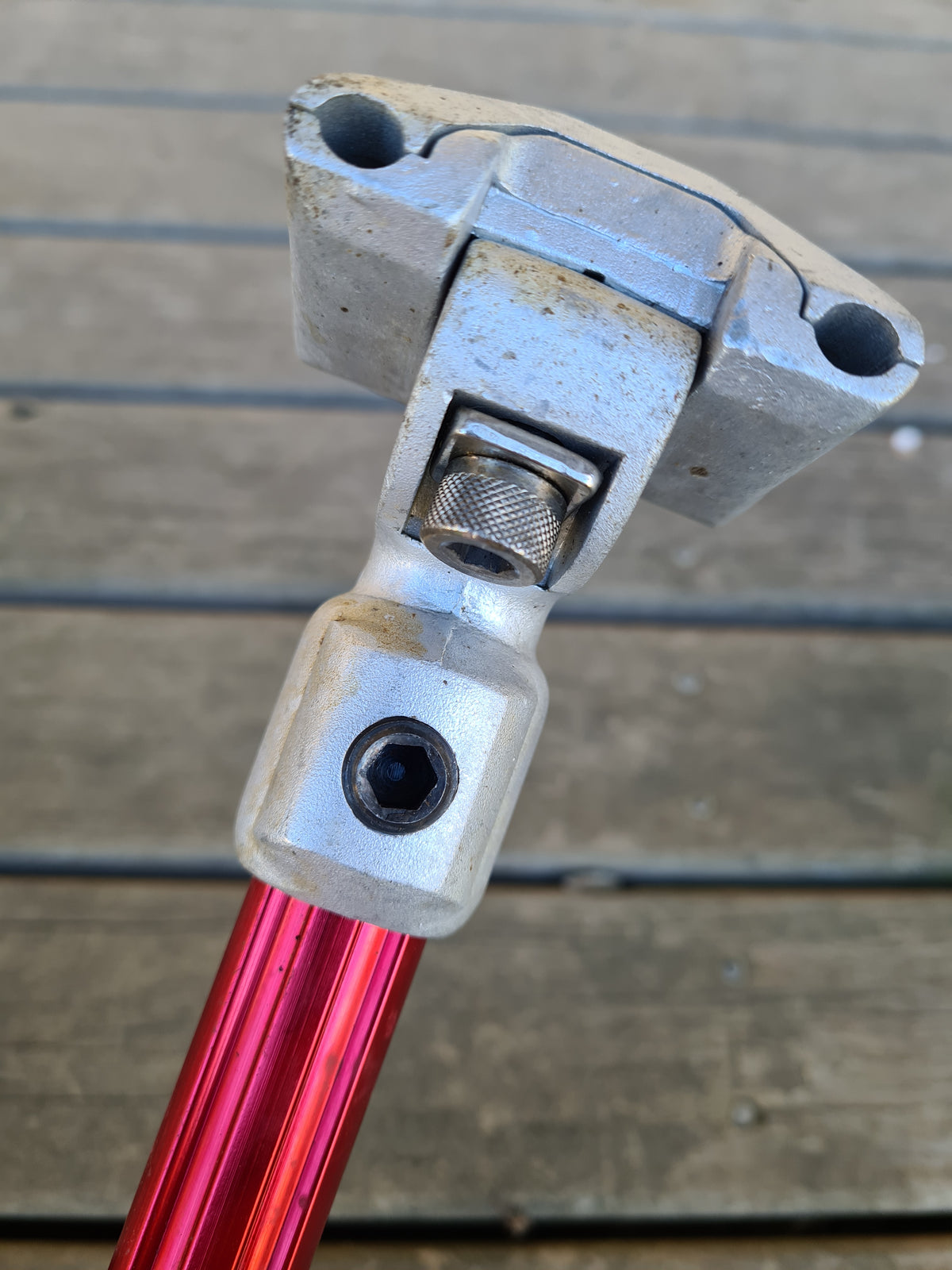 NOS - K-ALLOY RED 22.2 seat post