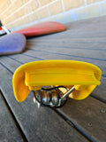 NOS - SELLE AEROROYAL BMX seat - YELLOW