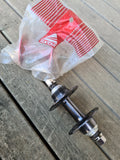 NOS - Suntour - HIgh Flange sealed bearing hubs - Anno RED - 36H