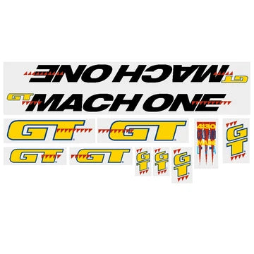 GT - 1990 Mach One - For green or yellow frame