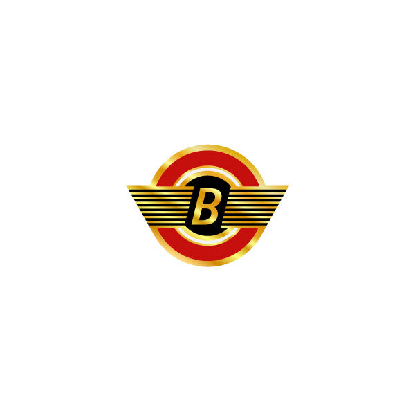 Bennett - Gold Red Head tube decal