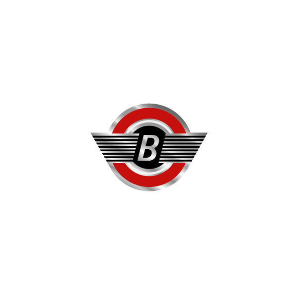 Bennett - Chrome Red Head tube decal