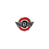 Bennett - Chrome Red Head tube decal