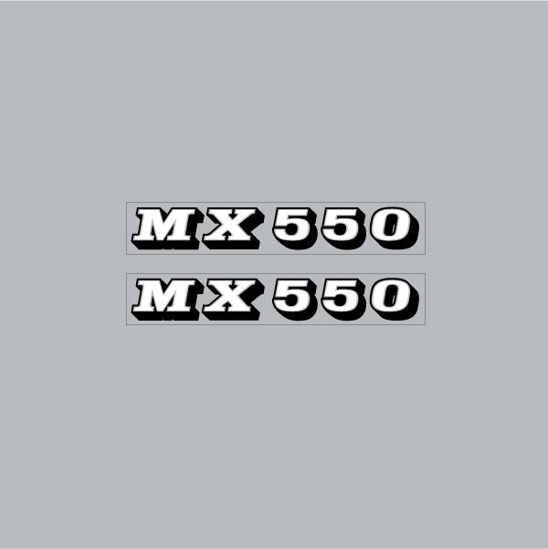 BumbleBee - MX550 fork decals