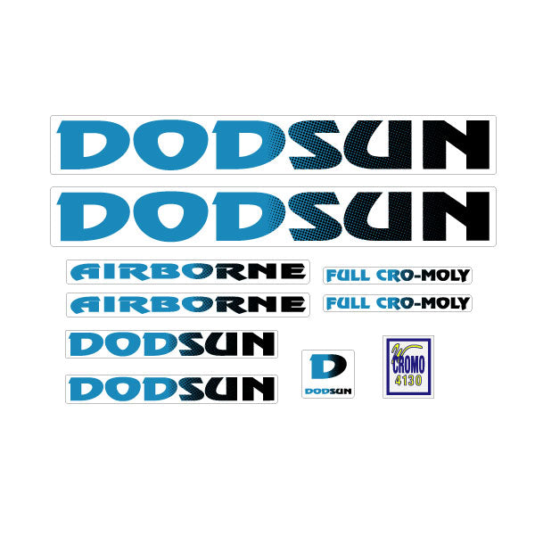 Dodsun - Airborne Cromo decal set