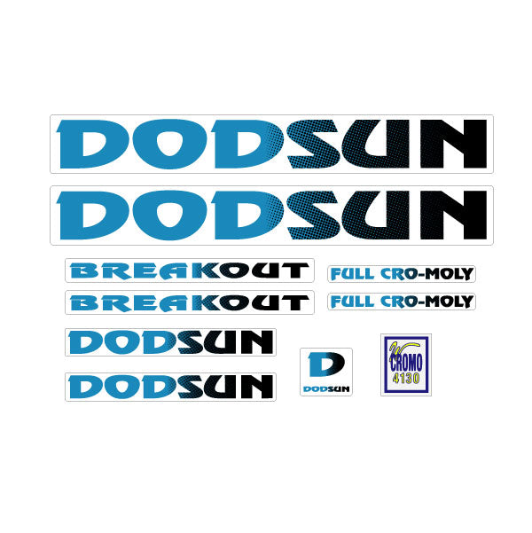 Dodsun - Breakout Cromo decal set
