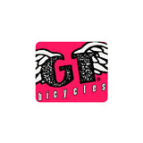 GT - Freestyle Bicycles - Fluro Pink and Black plate decal