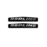 Redline - Monster crank decal set - Black with Chrome