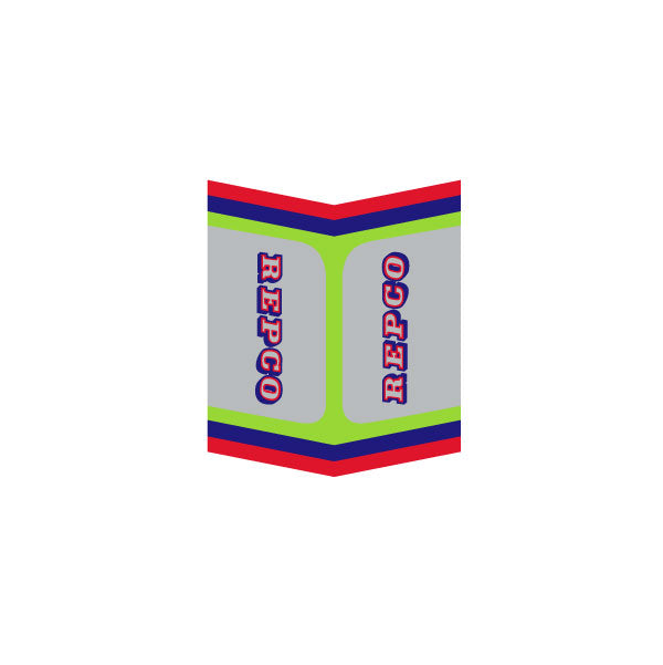 Repco - Green Downtube decal