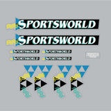 Sportsworld - Terminator - decal set - Old school bmx