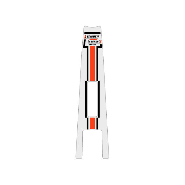Sturmey Archer - Chopper Shifter MKII decal - on clear