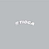Tioga - CARBON Sprocket decal - White on clear