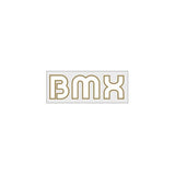 Apollo - BMX gold seat tube decal - old school bmx - Bmx Products AU