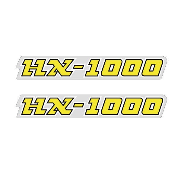 Apollo - HX - 1000 fork decals - old school bmx - Bmx Products AU