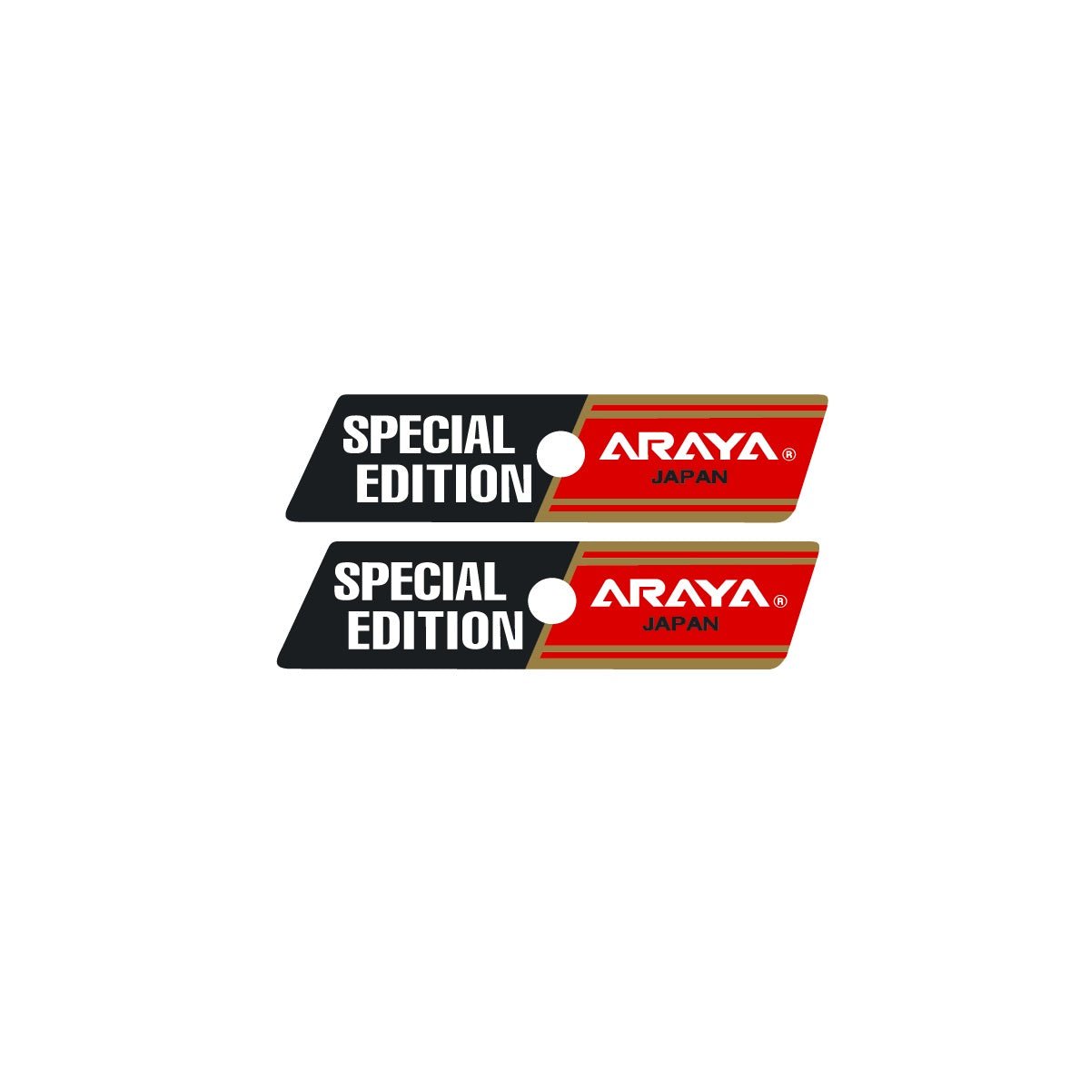 ARAYA - SPECIAL EDITION rim decals - Old school bmx - Bmx Products AU