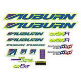 Auburn - 1995 CR-24R on clear decal set - Bmx Products AU