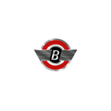 Bennett - Chrome Red Head tube decal - Bmx Products AU